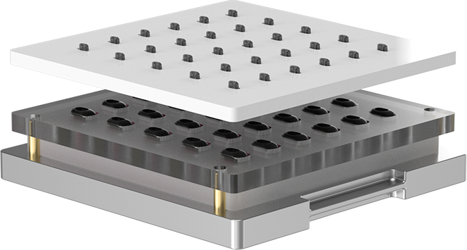 YT-033 automated filling and capping tooling